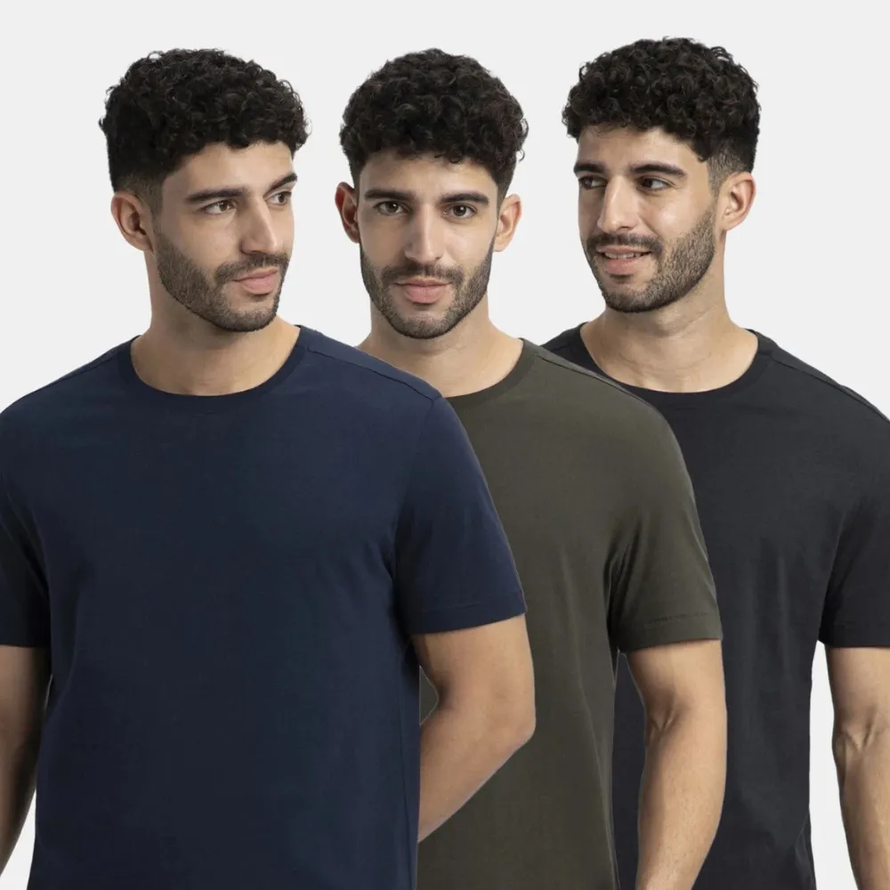 Tripster Men's Black Graphic Print Round Neck Cotton Blend T-Shirt – Casual Comfortable Half Sleeve Tee